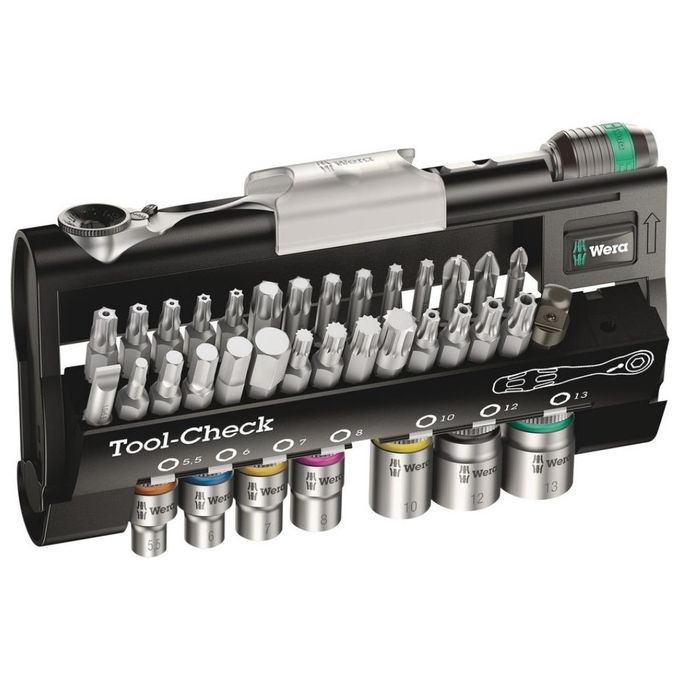 Wera Tool-Check Automotive 1 05200995001 Kit inserti di avvitamento 38 parti