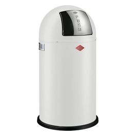 Pushboy Pattumiera 50 Litri Bianco Opaco