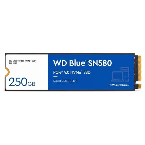 Western Digital Blue SN580 M.2 500Gb PCI Express 4.0 TLC NVMe