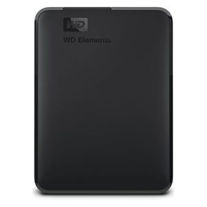 WD 5Tb Elements Portable Disco Rigido Esterno 5000Gb Nero USB 3.0