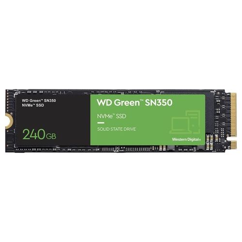 Western Digital Green SN350 M.2 Ssd 240Gb PCI Express 3.0 NVMe