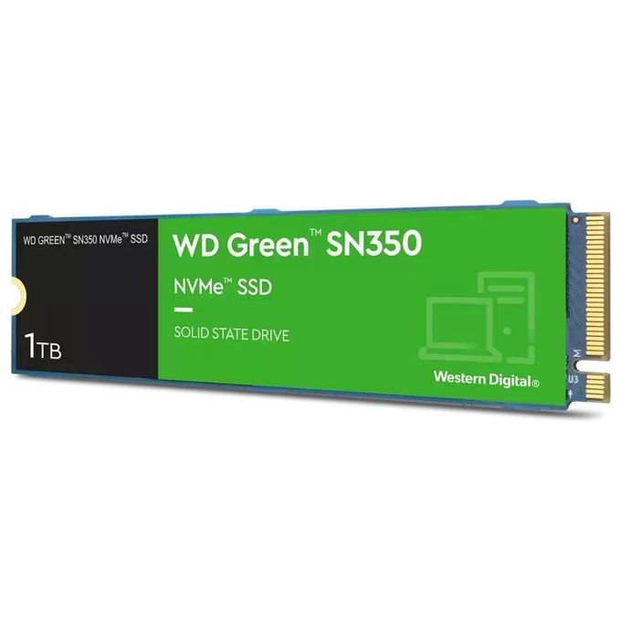 Western Digital Green WDS100T3G0C M.2 Ssd 1000Gb PCI Express QLC NVMe