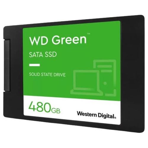 Western Digital Green WDS480G3G0A Drives allo Stato Solido 2.5" 480Gb Serial ATA III