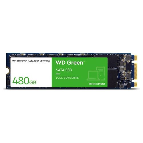 Western Digital Green WDS480G3G0B Drives allo Stato Solido 2.5" 480Gb Serial ATA III