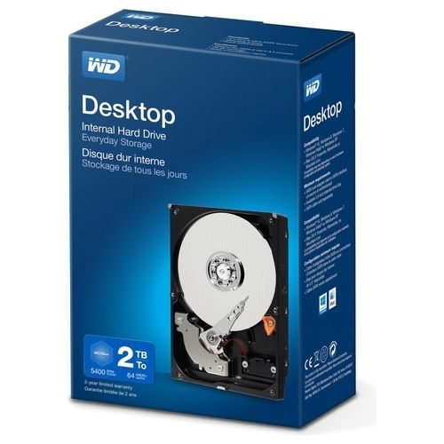 Western Digital Mainstream Desktop 2tb 3.5p