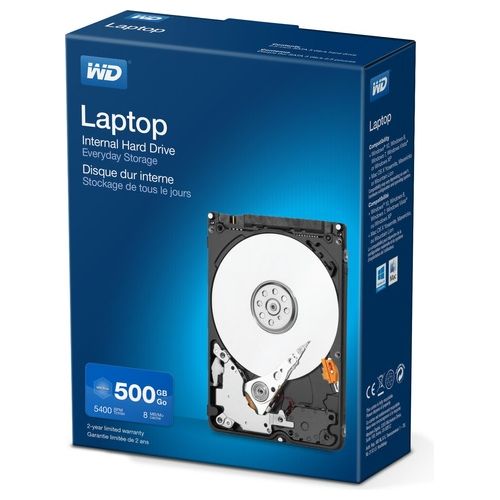 Western Digital Mainstream Laptop 500gb 2.5p