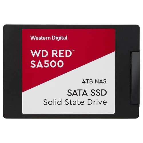 Western Digital Red SA500 SSD Interno 2,5" 4000Gb Serial ATA III 3D NAND