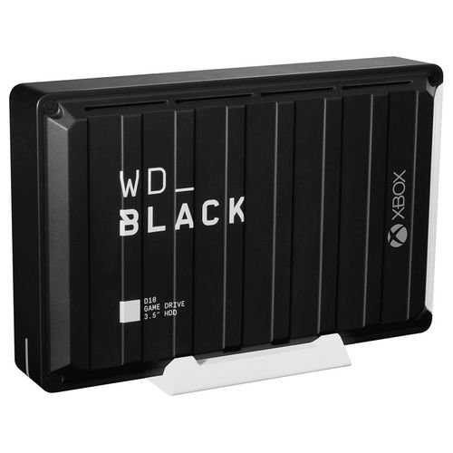 Western Digital WD BLACK D10 Game Drive for Xbox One WDBA5E0120HBK Hard Disk 12Tb Esterno Usb 3.2 Gen 1 7200 rpm Nero