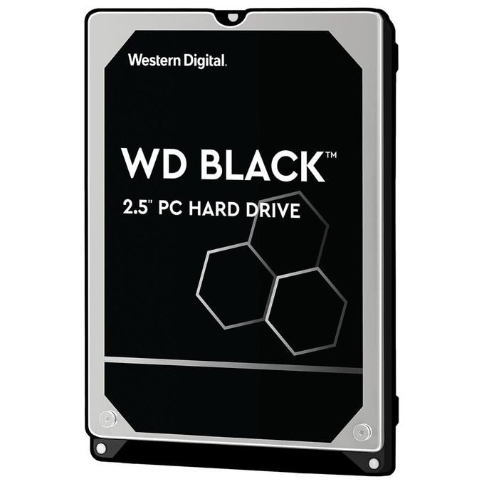 Western Digital WD Black WD5000LPSX Hard Disk 500Gb Interno 2.5" SATA 6Gb/s 7200 rpm buffer: 64Mb