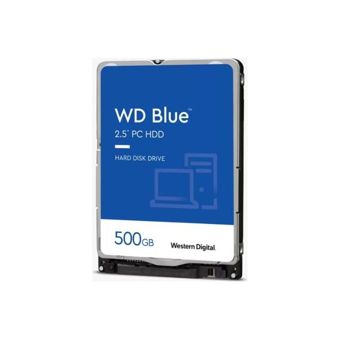 Western Digital WD Blue Mobile 500Gb Hdd SATA 6Gb/s 7mm