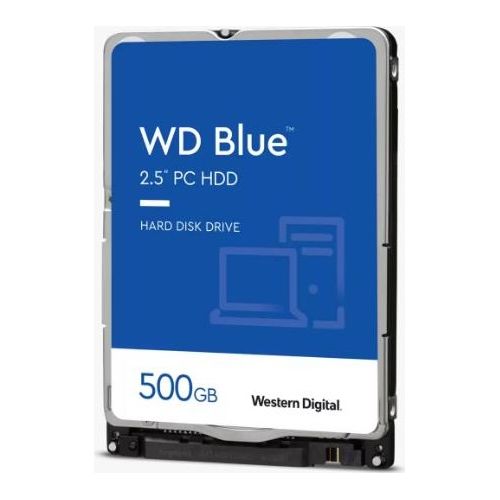 Western Digital WD Blue Mobile 500Gb Hdd SATA 6Gb/s 7mm