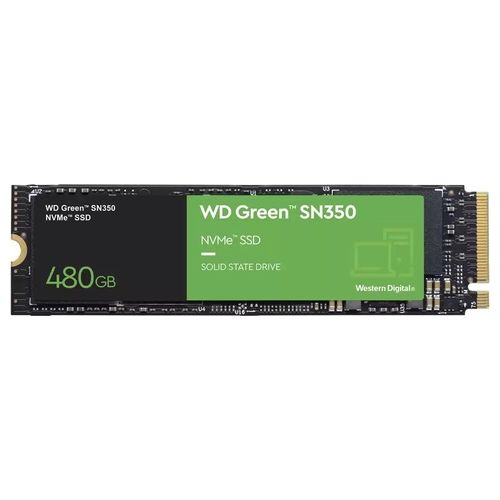 Western Digital WD Green SN350 NVMe WDS480G2G0C Ssd 480Gb Interno M.2 2280 PCI Express 3.0 x4 (NVMe)