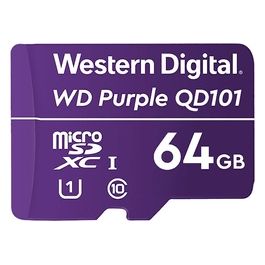 Western Digital WD Purple SC QD101 64Gb MicroSDXC Classe 10