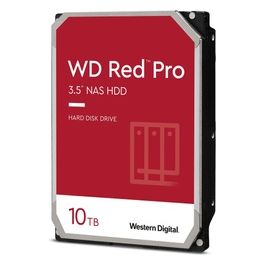 Western Digital WD Red Pro NAS Hard Drive WD102KFBX Hard Disk 10Tb Interno 3.5" SATA 6Gb/s 7200 rpm buffer: 256Mb