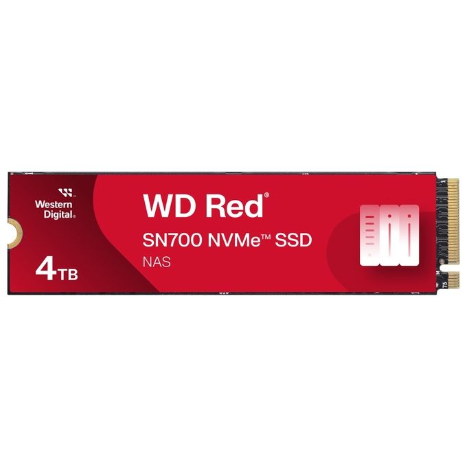 Western Digital WD Red SN700 Ssd M.2 4000Gb PCI Express 3.0 NVMe
