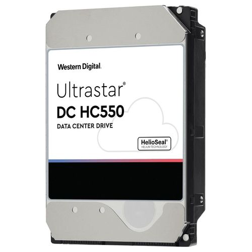 Western Digital WD Ultrastar DC HC550 WUH721818AL5204 Hard Disk 18Tb Interno 3.5" SAS 12Gb/s