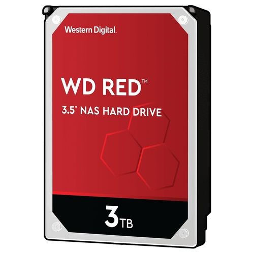 Western Digital WD30EFAX RED Unita' Interna per NAS da 3Tb 5400 Giri/Min Sata 6Gb/s SMR 256Mb di Cache 3.5''