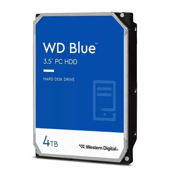 Western di WD Blue WD40EZAX Hard Disk 4Tb Interno 3.5'' SATA 6Gb-s 5400 rpm buffer: 256 MB