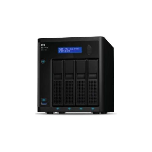 Western di WD My Cloud PR4100 WDBNFA0560KBK Pro Series Server NAS 4 Alloggiamenti 56Tb HDD 14TB x 4 RAID