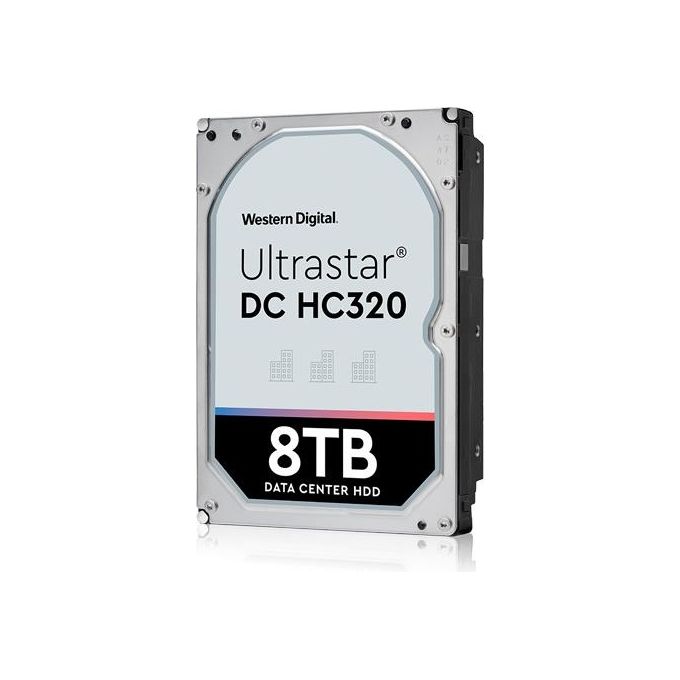 Western di WD Ultrastar DC HC310 HUS728T8TALN6L4 HDD 8Tb Interno 3.5'' SATA 6Gb-s 7200 rpm buffer: 256Mb