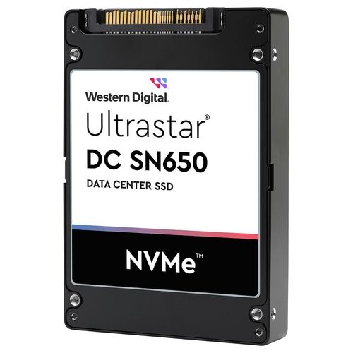 Western di WD Ultrastar DC SN650 WUS5EA176ESP5E3 Ssd 7.68Tb Interno 2.5" U.3 PCIe 4.0 (NVMe)