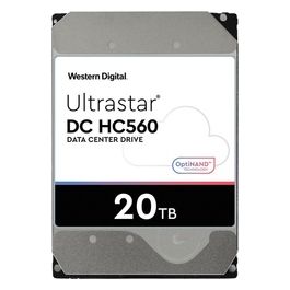 Western di Ultrastar DC HC560 HDD Crittografato 20Tb Interno 3.5" SATA 6Gb/s 7200 rpm buffer: 512 MB Self-Encrypting Drive (SED) TCG Enterprise