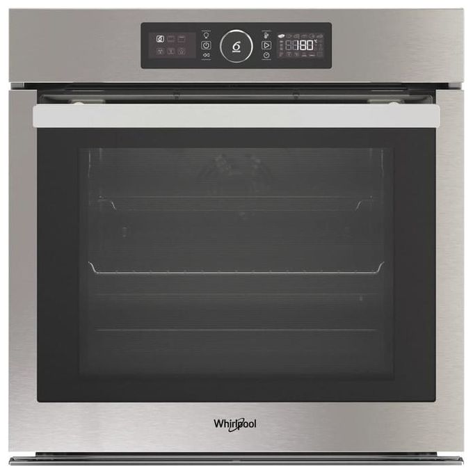 Whirlpool AKZ9 6270 IX Forno Elettrico Multifunzione da Incasso Autopulente Capacita' 73 Litri Classe energetica A+ Tecnologia Sesto Senso Ready2cook Cook3 SoftClosing Absolute Aesthetic 16 Funzioni 60 cm Acciaio Inox