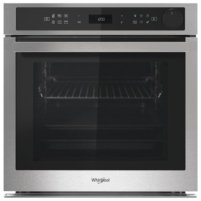 Image of Whirlpool AKZ9S 8220 IX Forno Elettrico da Incasso Ventilato Multifunzione con Grill Cottura a Vapore 73 Litri 60 cm Classe A colore Inox