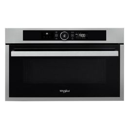 AMW 731 IX Forno a Microonde da Incasso con Grill Capacita' 31 Litri Potenza 1000 W Funzione DualCrisp Jet DeFrost Display Digitale Acciaio Inox