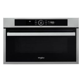 AMW 731 IX Forno a Microonde da Incasso con Grill Capacita' 31 Litri Potenza 1000 W Funzione DualCrisp Jet DeFrost Display Digitale Acciaio Inox