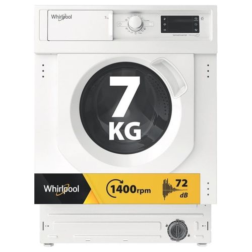 BI WMWG 71483E EU N Lavatrice da incasso Frontale 7 Kg 1400 rpm Classe D Motore Inverter FreshCare+ AquaStop (82x60x55 cm) colore Bianco
