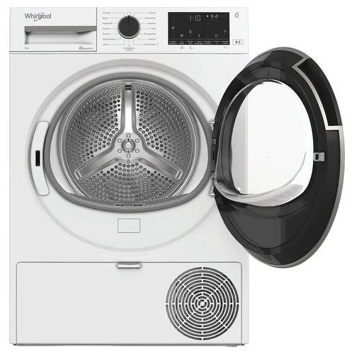C WD 93M WBS IT – Asciugatrice a pompa di calore, 9 kg, Classe D, WiFi, 6° Senso, Bianco