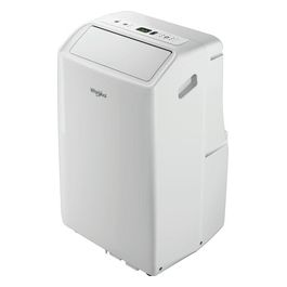 Whirlpool PACF212CO W Condizionatore Portatile 12.000 Btu/h Classe energetica A Display LED Gas R290 Bianco