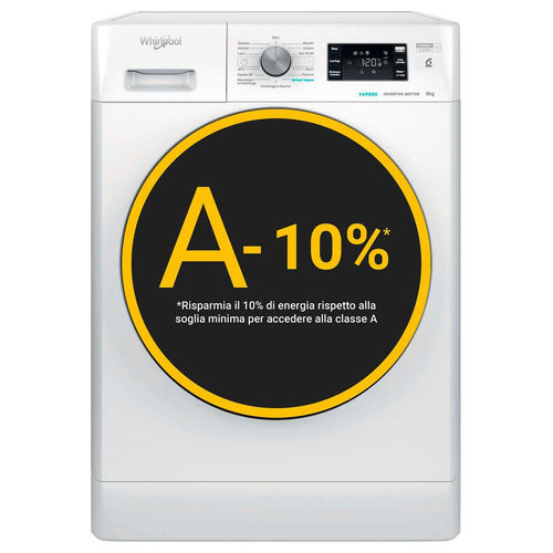 FFB9479BVIT 6° Senso Lavatrice Carica Frontale 9 Kg 1400 rpm Classe A FreshCare+ Vapore (85x59.5x63 cm) colore Bianco