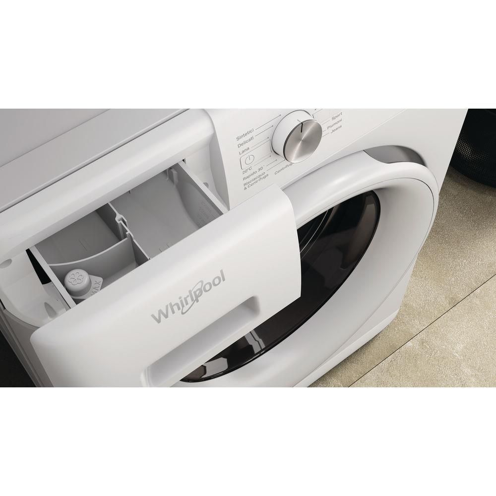Whirlpool FFS P8 IT Lavatrice Carica Frontale Tecnologia 6' Senso Classe  energetica C Capacita' di carico 8 Kg Centrifuga 1200 giri Motore Inverter  Vapore