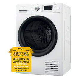 Whirlpool FFTN M11 8X3B IT Asciugatrice Libera Installazione Caricamento Frontale 8Kg Classe Energetica A Bianco