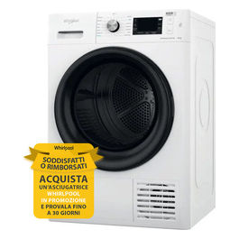 Whirlpool FFTN M22 9X3B IT Asciugatrice Libera Installazione Caricamento Frontale 9Kg Classe Energetica A Bianco