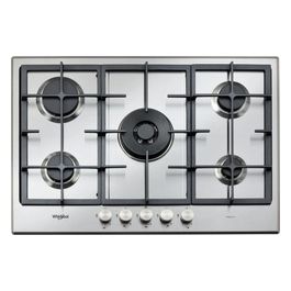 GMR 7522/IXL Piano Cottura a Gas 5 Zone iXelium Griglie in Ghisa 73 cm Acciaio Inox