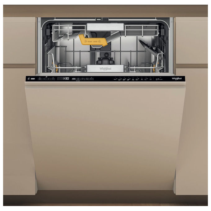 Whirlpool Lavastoviglie da Incasso 60 cm 15 Coperti Classe A Nero