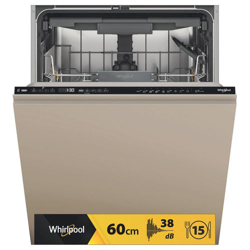 WH7IA15AM6L0 MaxiSpace Lavastoviglie da Incasso 15 coperti Classe A 38 dB Aquastop NaturalDry (82x60x56 cm) colore Nero