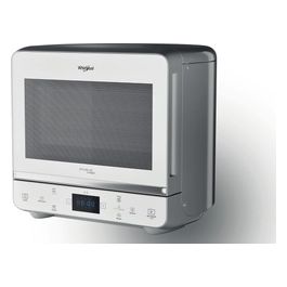 MAX 49 WSL Forno a Microonde Compatto con Grill Capacita' 13 Litri Potenza 700 W Funzione Crisp Vapore Jet DeFrost Display Touch Screen Silver