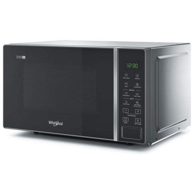 Image of Whirlpool MWP 203 SB Forno a Microonde Combinato con Grill Capacita' 20 Litri Potenza 700 W Jet Start Funzione Yogurt DoughRising Display LED Nero