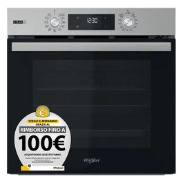 Whirlpool OMSR58RU0SX Forno Elettrico 71 Litri Classe Energetica A Acciaio Inossidabile