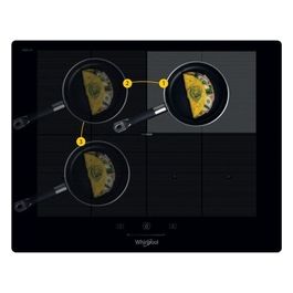 SMP 658C/NE/IXL Piano Cottura iXelium a Induzione in Vetroceramica 8 Zone Tecnologia Sesto Senso FlexiFull SmartSense ChefControl 65 cm Nero