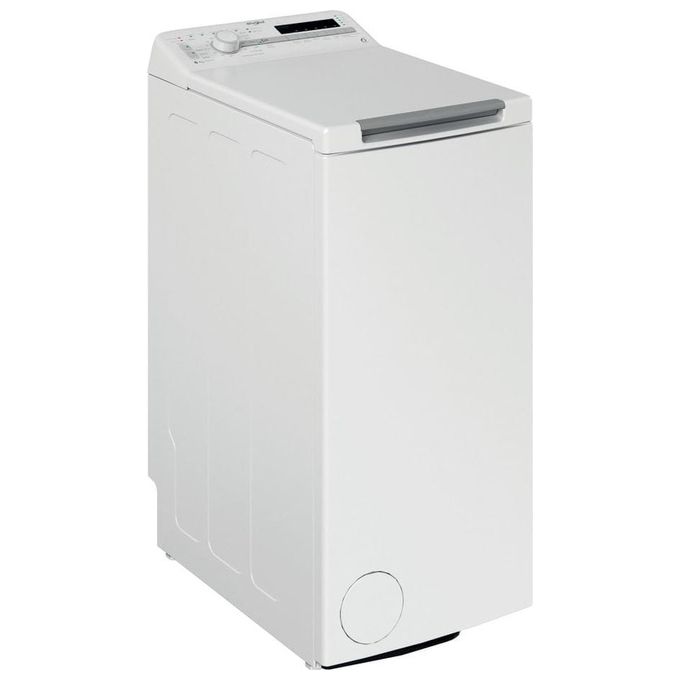 Image of WHIRLPOOL TDLR 6240S IT Lavatrice Carica dall'Alto Slim 6° Senso Classe energetica C Capacita' di carico 6Kg Centrifuga 1200 Giri Programma colori Drum Up Fresh Care