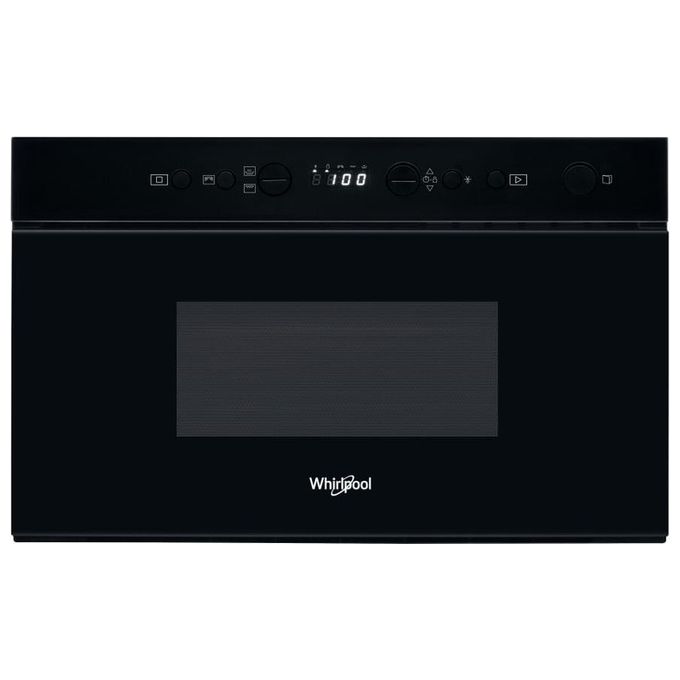 Image of Whirlpool W67MN840NB Forno a Microonde da Incasso Combinato con Grill Quarzo Capacita' 22 Litri Potenza 750 Watt Funzione Crisp colore Nero