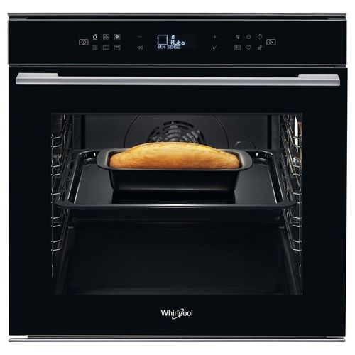 W7 OM4 4S1 P BL Forno Elettrico Multifunzione da Incasso Pirolitico Capacità 73 Litri Classe energetica A+ 8 funzioni Display LCD Tecnologia 6° Senso 60 cm Nero
