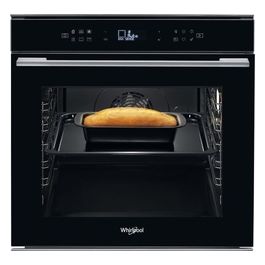 W7 OM4 4S1 P BL Forno Elettrico Multifunzione da Incasso Pirolitico Capacità 73 Litri Classe energetica A+ 8 funzioni Display LCD Tecnologia 6° Senso 60 cm Nero
