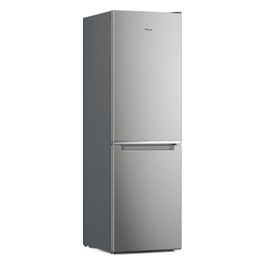 W7X 83A OX Frigorifero con Congelatore Libera Installazione 335 Litri Classe Energetica D Acciaio Inossidabile