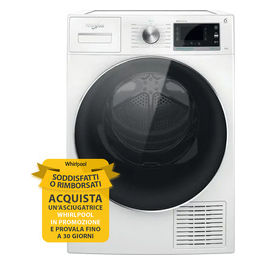 W7X D95WR IT Asciugatrice Libera Installazione Caricamento Frontale 9Kg Classe Energetica A Bianco